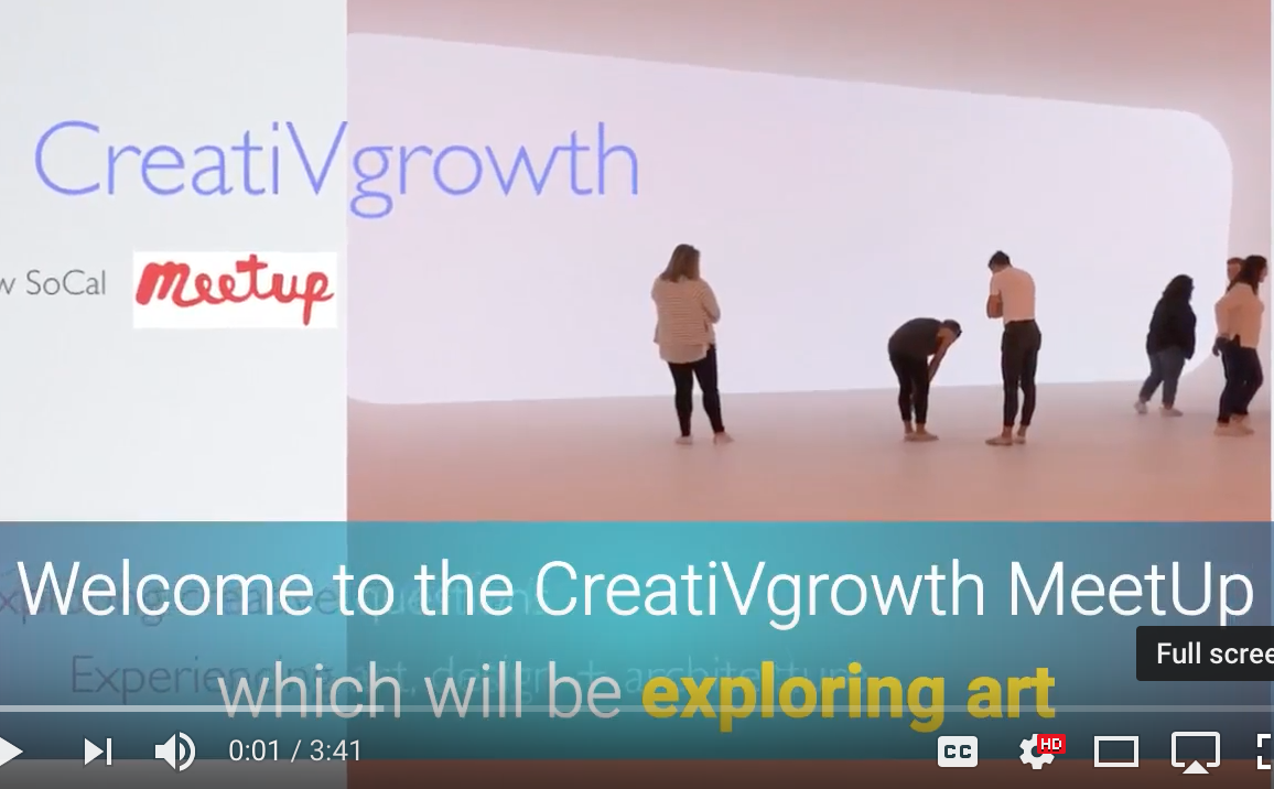 Creative Growth SoCal MeetUp